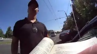 Полиция Запорожье - развод на ровном месте.