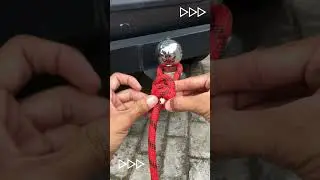 Very Strong Trailer Hitch for All Drivers  #knotskill #rope #knottutorial