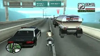 Where does the Tanker Truck go during the mission Highjack? Toreno mission 2 - GTA San Andreas
