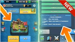 ¡¡NUEVO SERVIDOR PRIVADO de CLASH ROYALE ONLINE desde ARENA 1 + COMANDOS!!