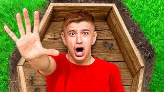 24 Часа под ЗЕМЛЕЙ !