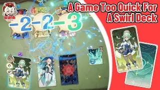 3 Rounds Only? Sure! Double Anemo Mona Swirl Deck | Genshin TCG