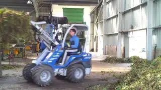 Выгрузка саженцев клубники