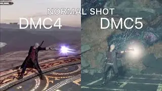 Devil May Cry 4 vs 5 Nero Skills Comparison/ネロの技モーション 比較 デビルメイクライ4 vs デビルメイクライ5