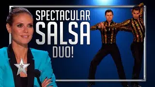 Salsa Duo BREAK THE RULES with Got Talent Audition!