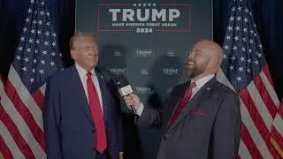 Chris Stigall Speaks With PRESIDENT TRUMP Before His Rally In Philadelphia