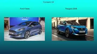 2017 Ford Fiesta vs 2019 Peugeot 2008 - Technical Data Comparison
