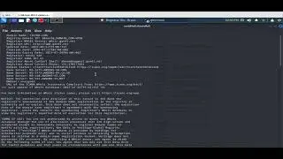 Checking Domain names information using WHOIS command