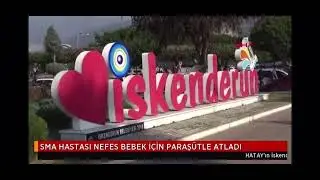 Sma hastası Nefes bebek için paraşütle atladı