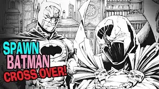 Spawn Batman Variant Cover! By Dr  Rocke! + Gaomon GA3 review!