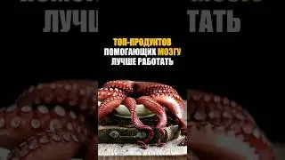 Топ продуктов для мозга 