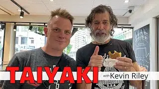 Taiyaki with Kuma’s Kitchen Star Host Kevin Riley #japanesefood #taiyaki #beersinjapan #taiyakijapan