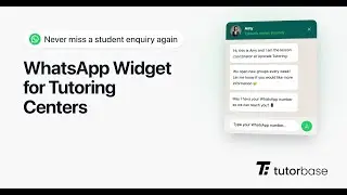 WhatsApp Lead Widget for Tutoring Websites — Setup Guide [2026]