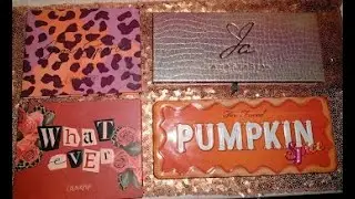 Some Palettes I Plan On Using This Fall