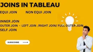 JOINS IN TABLEAU
