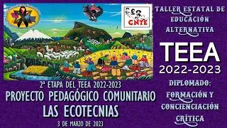 04 PROYECTO PEDAGÓGICO COMUNITARIO, ECOTECNIAS, TEEA 2a ETAPA 3 MAR 2023