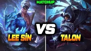 1 Level Lee sin VS Talon - League Of Legends