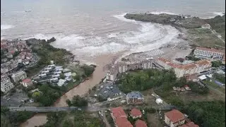 Наводнение в Царево (Болгария) 05 сентября 2023 года