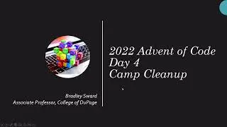 Python Solution - Advent of Code 2022 - Day 04 - Camp Cleanup