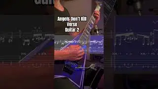Angels Don’t Kill verse (Guitar 2) with tabs #childrenofbodom #cob #hexed #alexilaiho #ltdguitars