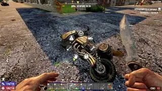 7 Days to Die Alfa 19 #24 Охота за сталью (кирку хочу!!!)