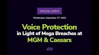 Trends in Voice   SPECIAL EVENT