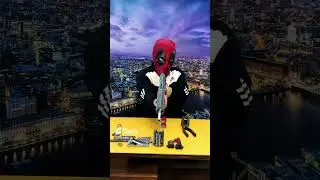 Deadpool Assembling His 3D Printed NerfGun