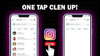 How to Clear All Instagram Chats at Once