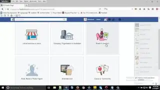 How to make  facebook page