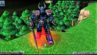 Warcraft 3 Versus - Death Knight Vs Paladin Arthas (No Item)
