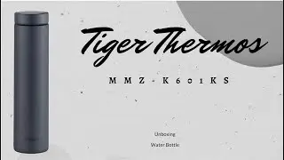 Tiger Thermos  MMZ-K601KS Japanese Water Bottle, 20.3 fl oz (600 ml)