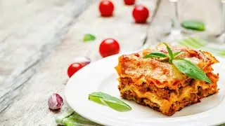 Лазанья с соусом Бешамель