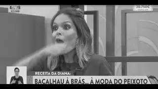 Diana Chaves "Bacalhau à broche" FAIL TUGA