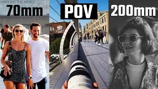 FOTOS a EXTRAÑOS 🤦‍♂️ con un 70-200mm y LOS RESULTADOS FUERON 😍