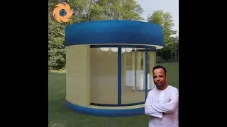 Part 1 = Blender 3d Realistic Tiny House 3d Modelling Rendering With Texture