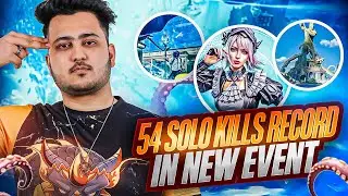 54 SOLO FINISHES RECORD 🤯 - BGMI NEW EVENT 3.3 WALKTHROUGH !