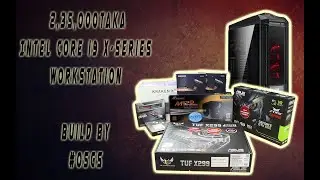ASUS TUF Workstaton PC Timelapse Build ft. i9 CPU!!