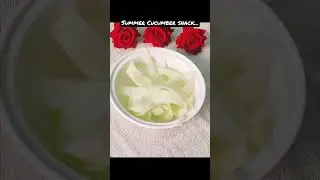 Summer Cucumber snack 😋... 