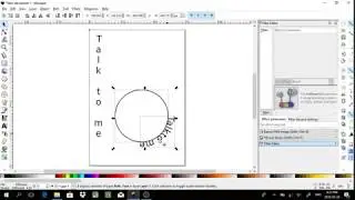 Wrapping Text Around A Circle in Inkscape