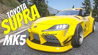 TOYOTA SUPRA MK5 MODIFIED | 2024 | GTA V | RED STAR GAMING