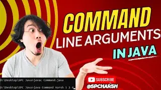Command Line Arguments in JAVA | A Comprehensive Guide by @spcharsh   | 