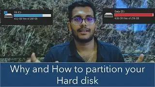 How to partition SSD Hard disk in windows