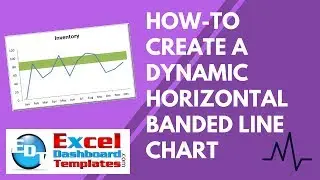 How-to Create a Dynamic Horizontal Banded Line Chart in Excel
