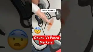 Ohuhu Vs Posca Markers ! Who Wins? 😨 Mickey Steamboat Willie Drawing 