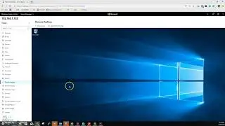 Remote Desktop Connection with Windows Admin Center