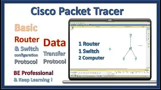 Cisco Packet Tracer Basic Route Protocol ||  PC to PC Routing Setup 2020 Increase Knowledge  ||