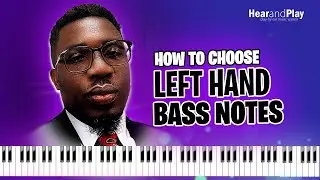 🎹 🎶 How To Choose Left Hand Bass Notes | Onyemachi Chuku