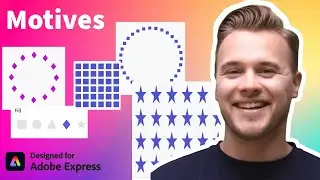 Use Adobe Express to Create Patterns With Shapes Or Images | Adobe Express
