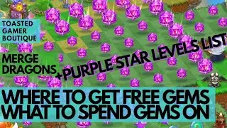 Merge Dragons How To Get FREE GEMS & What To Spend Gems On ☆☆☆