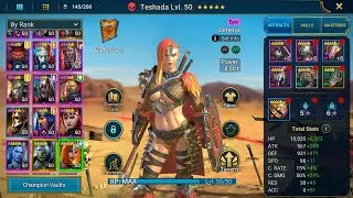 Let's Play RAID: SHADOW LEGENDS DAY 143 TESHADA (Android Gameplay)
